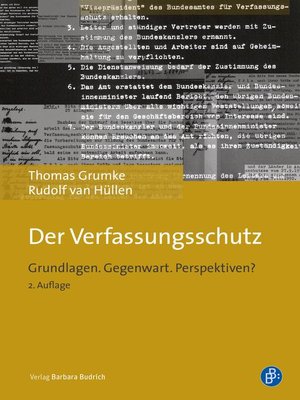 cover image of Der Verfassungsschutz